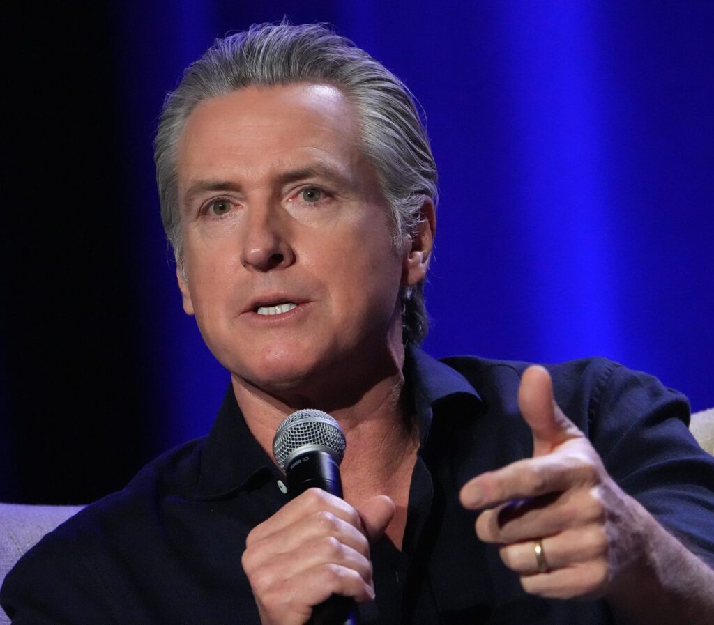 democratic-nominee Pictured: Gavin Newsom